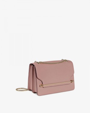 Women's Strathberry East/West Crossbody Bags Pink | 1572698-BQ