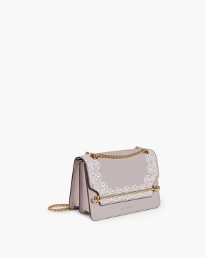 Women's Strathberry East/West Mini Crossbody Bags Purple | 3671542-MS