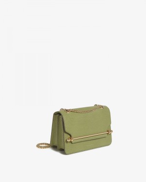 Women's Strathberry East/West Mini Crossbody Bags Green | 8502734-XW