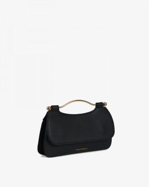 Women's Strathberry Harmony Clutch Bag Black | 7601389-SB