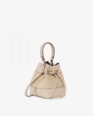 Women's Strathberry Lana Osette handbag Beige | 3107896-YQ