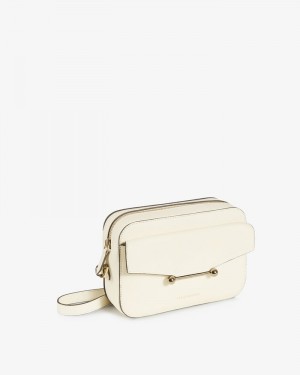 Women's Strathberry Mosaic Crossbody Bags Cream | 4281509-AG