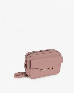 Women's Strathberry Mosaic Crossbody Bags Pink | 2190473-TB