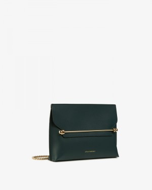 Women's Strathberry Stylist Clutch Bag Green | 3896017-UW