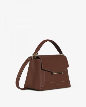 Women's Strathberry handbag Brown | 8107693-AT