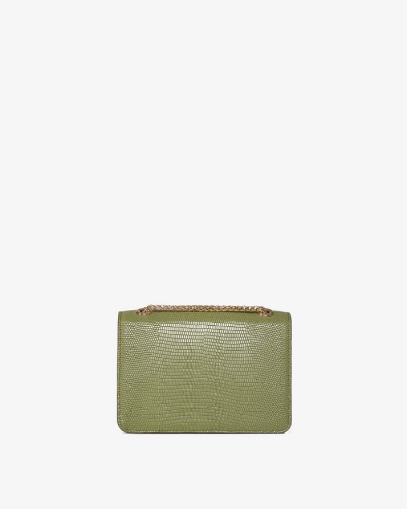 Women's Strathberry East/West Mini Crossbody Bags Green | 8502734-XW