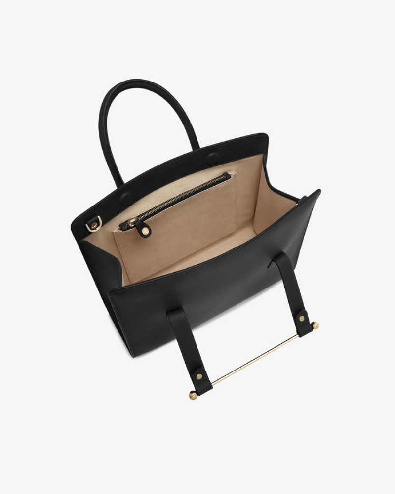 Women's Strathberry Midi handbag Black | 0798256-OP