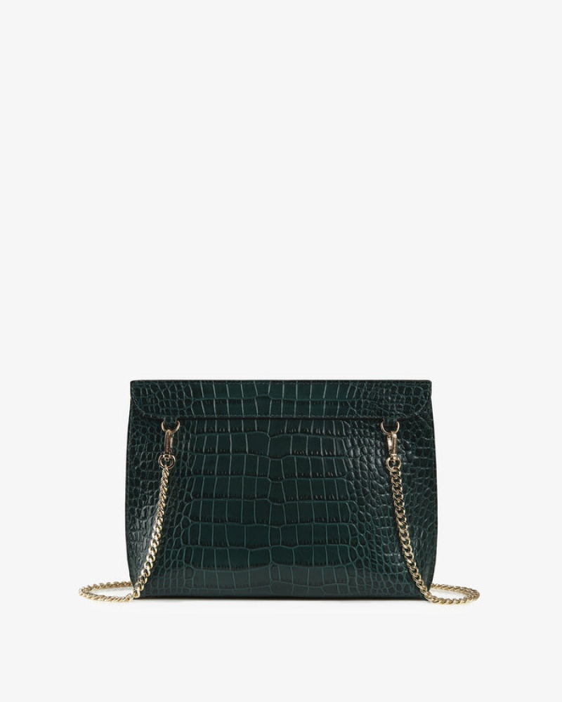 Women's Strathberry Stylist Clutch Bag Green | 3274681-MA