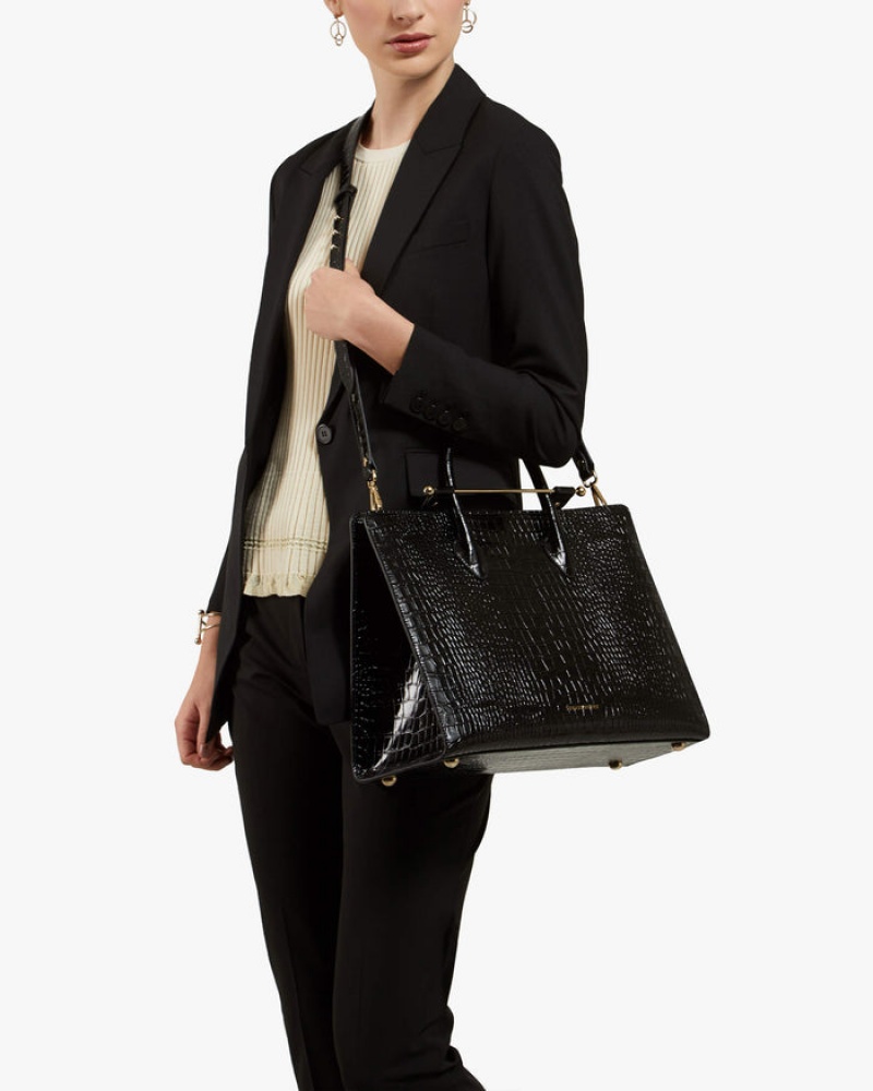 Women's Strathberry handbag Black | 0127964-BZ