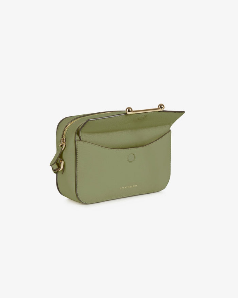 Women's Strathberry handbag Green | 1726095-RY