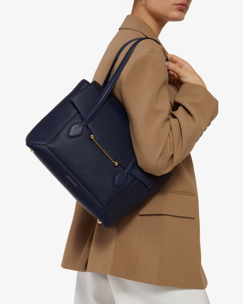 Women's Strathberry handbag Navy | 0485137-WV